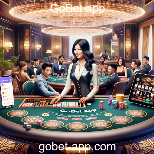 A Experiência do Cassino Ao Vivo no GoBet App